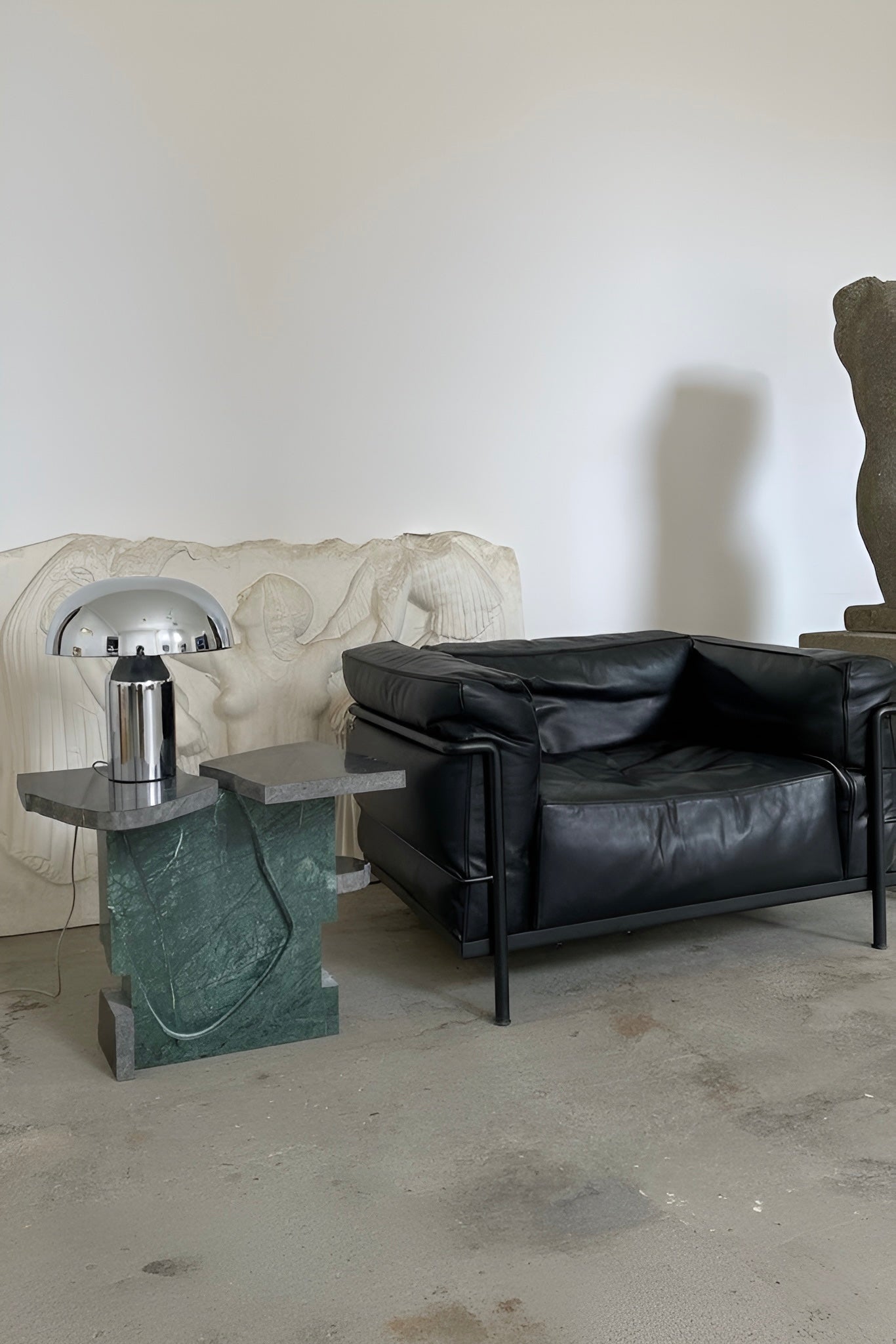 FOSSIL SIDE TABLE