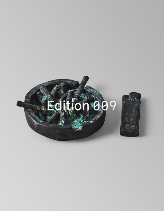 Ashtray and lighter